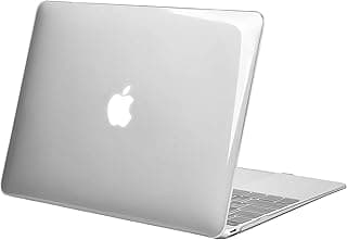 جراب لجهاز ابل MacBook Pro مقاس 13 بوصة بشاشة Retina (موديلات: A1425 & A1502) (إصدار 2015 - نهاية 2012) (شفاف)