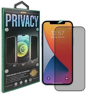 حماية شاشة للخصوصية (Anti-Peep) أصلية عالية الجودة من ANKHGIFTSHOP لهاتف ايفون (ايفون 12/12 Pro)