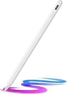 Stylus Pen, Compatible iPad(2018-2025) Fast Charge Pixel Precision, Tilt Sensitive Stylus Pen Compatible Apple iPad 11/10/9/8/7/6th Gen,Pro 13/12.9/11 Inch M4, Air 3/4/5/M2/M3, Mini6/5