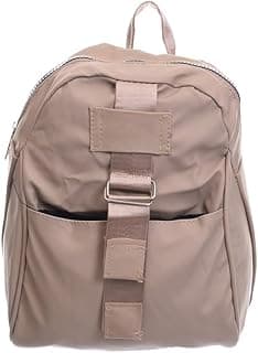 Express Women's Waterproof Leather Backpack with Multiple Zipped Pockets