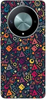 جراب موبايل سيليكون مطبوع بتصميم 21 متوافق مع Honor X9d