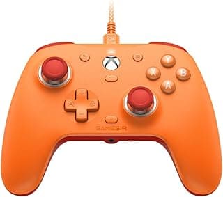 GameSir G7 SE Wired Controller for Xbox Series X|S, Xbox One & Windows 10/11, Plug and Play Gaming Gamepad with Hall Effect Joysticks/Hall Trigger, 3.5 mm Audio Jack - Orange