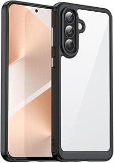 Compatible with Samsung Galaxy A57 5G, Colorful Acrylic Phone Case + High Quality Ultra Protective TPU Shockproof Phone Cover