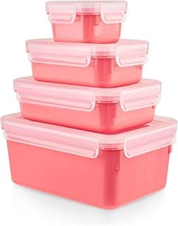 Tefal msterseal color fresh box set, 4 pieces, pink - n1030910