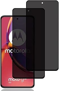 BESHYAKA (Pack OF 2) Compatible with Motorola Moto G35 - Flexible Privacy Hydrogel Screen Protector - Full Coverage, bubble-Free, Easy install, Anti Scratch (Doesn’t Support Fingerprint Unlock)