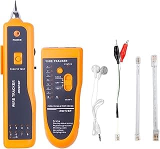 جهاز تتبع واختبار كابلات الشبكة RJ11 RJ45 Cat5 Cat6