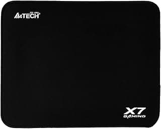 Gaming Mouse Pad - Size 250 x 200 x2 mm - Smooth Surface Desk Mat, Anti-slip base | Black (X7-200S)