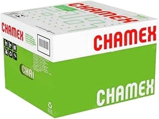 White Chamex A4 Paper 5 PCS 80g Made in brazile 500 sheet - عدد 5 رزمة ورق 500 ورقة