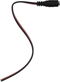 قابس طاقة DC أنثى 2.1mm مع سلك