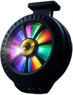 مُبرّد موبايل بأشباه الموصلات مع مروحة تبريد – سرعة عالية 4500RPM - إضاءة RGB – - متوافق مع جميع الهواتف – تصميم عملي وسهل الاستخدام – موديل F01