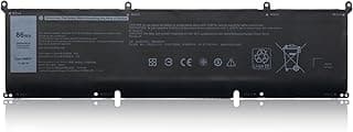 69KF2 Battery for DELL XPS 15 9500 9510 9520 Precision 5550 5560 5570 M15 R3 R4 R5 R6 R7 M16 R1 M17 R3 R4 G7 15 7500 G15 5510 5511 5515 5520 Inspiron 7510 7610 P87F P91F P45E