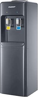 Classic Water Dispenser, Top-Load, Warm and Cold Taps, Dark Grey, Type C