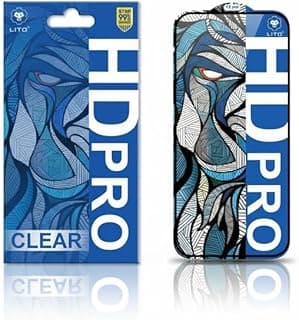 Generic Tempered Glass Screen Protector Li-to HD PRO Compatible with iPhone 13 Pro Max - Edge-to-Edge, Full Glue, Easy Install (100-1)