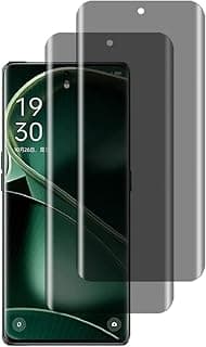 سكرين بروتكتور زجاج مقوى مضاد للتجسس لـ Honor 90، عبوة من 2، أسود، شاشة خصوصية مضادة للمتطفلين، تغطية كاملة، تركيب سهل، صلابة 9H