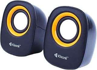 V360 2.0 USB Speaker (Yellow-Black)