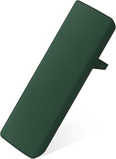 Silicone Case for Anker Soundcore A30i, Protective Cover with Carabiner (Emerald Green)