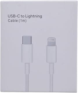 C.F.S USB-C to Lightning Fast Charging Cable (1m) Compatible with iPhone & iPad - White