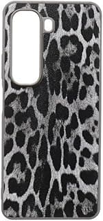 Plastic Back Cover For Infinix Hot 50, Gray&Black INF-HOT-50-694