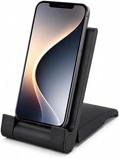 Foldable Phone Stand, Adjustable Angle Portable Desktop Phone Stand, Compatible with Most Smartphones, Lightweight Plastic, Random Multiple Colors