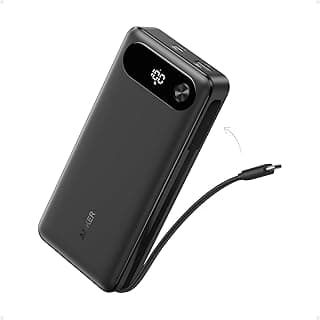انكر باور بانك 20000 مللي امبير في الساعة 87 واط USB-C اسود-A1383