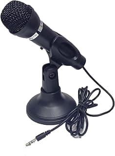 Microphone Gigamax GM-20 3.5mm for Computer with Stand Holder