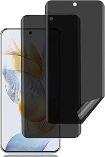 سكرين بروتكتور للخصوصية لـ Honor 90 [عبوة من 2]، سكرين بروتكتور مضاد للتجسس، مقاوم للخدش، مضاد للبصمات، حساسية عالية، بدون فقاعات، فيلم TPU ناعم مضاد للتجسس لـ Honor 90 5G