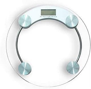 Digital Personal Bathroom Weighing Scale Machine 180 KG LED Display Weighing Scale (White)