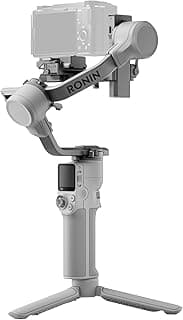 RS 4 Mini, Gimbal Stabilizer for Camera Canon/Sony/Panasonic/Nikon/Fujifilm, Auto Axis Locks, 2kg/4.4lbs Payload, Intelligent Tracking, Camera Gimbal, Native Vertical Shooting