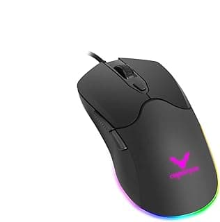 فأرة ألعاب شيروبتر X112 بإضاءة RGB خلفية، واجهة توصيل USB 2.0 ، دقة DPI يصل إلى 3600، تصميم مريح بمفاتيح تدوم حتى 10 مليون نقرة