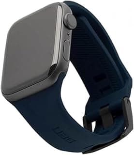 Compatible with Apple Watch Band 42mm 44mm 45mm 49mm Soft Durable Silicone Sport Watch Strap Adjustable Elastic Silicone Watch Strap for Women Men