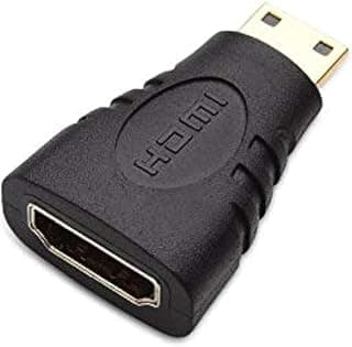 محول Cable Matters مطلي بالذهب من Mini HDMI إلى HDMI