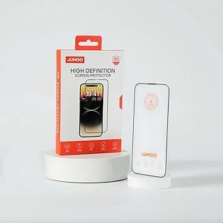 Screen Protector Super Glass Tempered Glass Screen Protector With Black Frame Compatible With (IPhone 14 Pro Max)