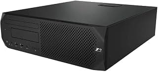 HB Z2 G4 Desktop Workstation - lntel Core i5 (8th Gen) i5-8400 3.70 GHz - 8 GB DDR4 SDRAM - 256GB SSD - Windows10 Pro & MC Office2019/USB3.0 DP/DVD, HDMI/Mouse Pad Free Service [Renewed]