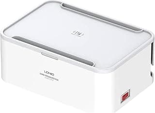 LDNIO صندوق ادارة كيبل شحن لاسلكي SN5310W 2500 واط واقي من اندفاع التيار 5 منافذ عالمية 3 منافذ USB PD 20 واط QC3.0 شاحن سريع 2 متر سلك شديد التحمل منظم سطح المكتب ابيض