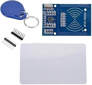 RC522 RFID Sensor Module RC522 with Tag & Card | 13.56MHz RFID Reader/Writer for Ard, ESP32 & Raspberry Pi | Smart Access Control & Security System Module