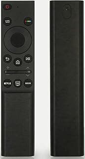 ريموت كنترول بديل لشاشات سامسونج الذكية، متوافق مع LCD, LED, UHD 4K QLED، أزرار اختصار نتفليكس، ريموت برايم فيديو بريميوم