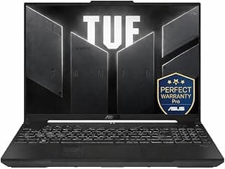 لاب توب تاف جيمنج F16 معالج كور 5-210 اتش/رام DDR5 بسعة 8 جيجابايت/SSD بسعة 512 جيجابايت/كارت شاشة RTX™ 3050 بسعة 6 جيجابايت GDDR6/شاشة FHD+ مقاس 16 بوصة 144 هرتز/ويندوز 11 من اسوس/[FX607VJB-RL805W]