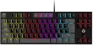 Fantech MK876 RGB Gaming Mechanical Keyboard, Red Switch