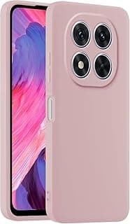 جراب هاتف سيليكون ملون، مناسب لهاتف Redmi Note 15 Pro 5G / 4G (6.83 بوصة) - لون بينك