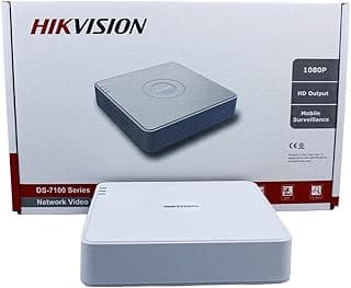 جهاز تسجيل من هيكفيجن HD مزود بـ4 منافذ - DS-7104HGHI-F1