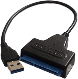 محول من SATA إلى USB 3.0 لتحويل هارد SSD و HDD مقاس 2.5 بوصة لنقل البيانات (غير مخصص لهارد الكمبيوتر المكتبي)