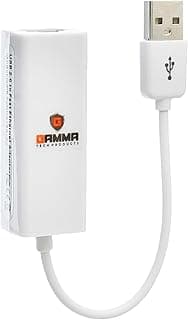 محول شبكة محلية USB - يدعم 10 و100 ميجابت لكل ثانية من GAMME, كارت LAN