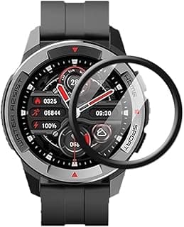 اسكرينة حماية بحواف منحنية 3D متوافقة مع ساعة شاومي Xiaomi Watch Mibro X1، فيلم حماية منحني، مضاد للخدش، بدون فقاعات، مقاوم للكسر، حساسية لمس فائقة