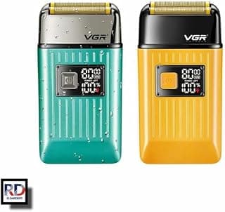 V-357 ماكينة حلاقة فويل احترافية قابلة لإعادة الشحن للحلاقة الجافة والمبللة