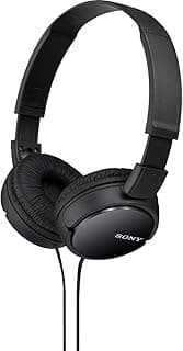 سوني MDR-ZX110 سماعة راس ستيريو بصوت عالي و شفاف - اسود