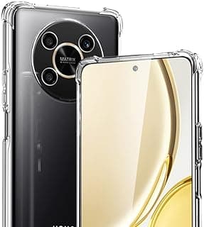 .جراب Honor X9 حماية رفيع شفاف مضاد للصدمات ومقاوم للاصفرار من السيليكون والبولي يوريثين الحراري دواو متوافق مع موبايل هونر X9 بلاستيك لهونر اكس 9.