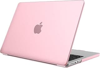 Fintie Case Compatible with MacBook Pro 14 Inch (2023-2021 Release) A2992 A2918 A2779 A2442 M3 M2 M1 Pro/Max, Ultra Thin Hard Shell Protective Case Compatible with MacBook Pro 14 Inches, Pink
