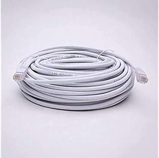 Aode 50 Meter RJ45 CAT6 ETHERNET LAN NETWORK Grey CABLE Copper Clad Aluminum (CCA)