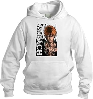 سويت شيرت انمي بليتش بشخصية كوروساكي ايتشيغو وتوشيرو 14 (XL)