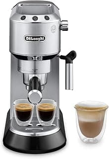 ماكينة اسبريسو بمضخة Dedica Style - فضي EC685.M